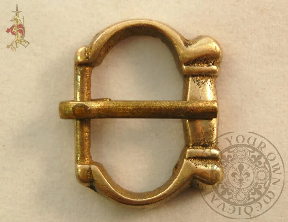 1200 - 1400  Medieval Belt Buckle Small - 12mm Strap Width
