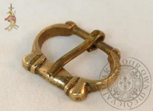 1200 - 1400  Medieval Belt Buckle Small - 12mm Strap Width