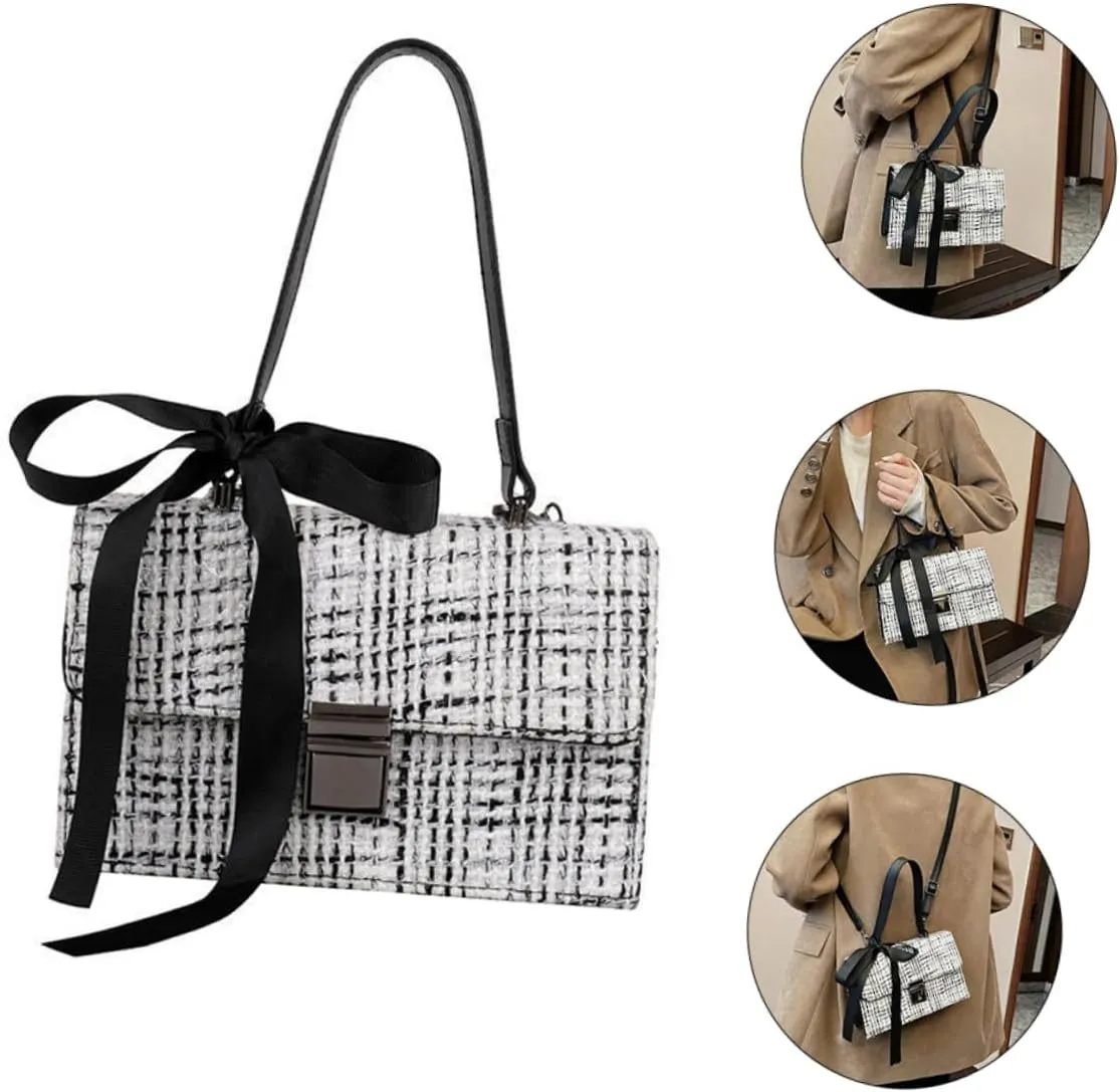 1pc Messenger Bag Black Cross Body Bag Crossbody Purses for Women Crossbody Backpack for Women Crossbody