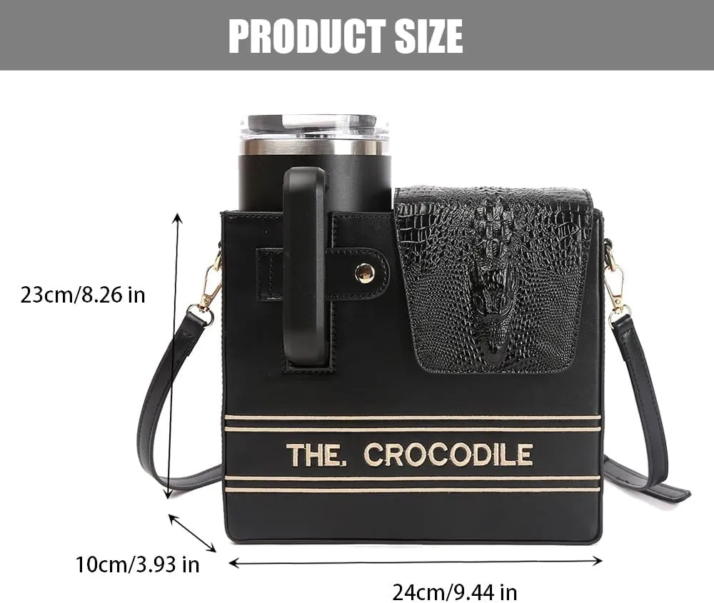 2025 New Stanley Purse Cup Holder Bag Crossbody Water Cup Storage Bag Portable Cups Purses Stanley Cup Purse Holder 40 Oz