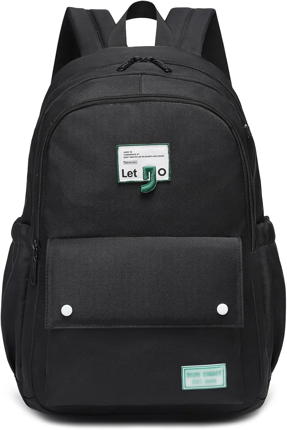 30L Backpack for Girls Boys, School Water Resistant Bookbag, Kids Backpack Teenage Girls School Bookbag(Black)