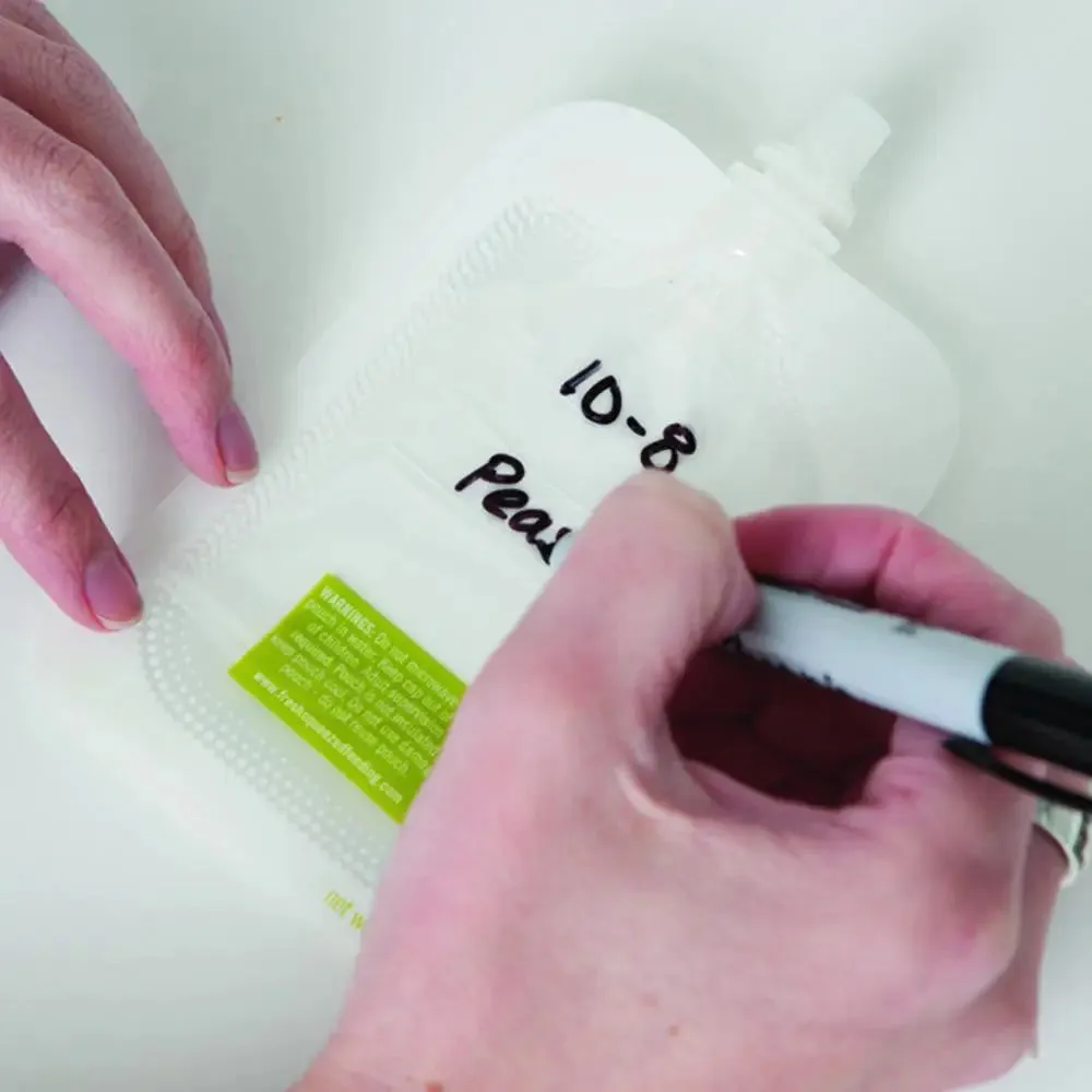 50-Pack Single Use Squeeze Pouches