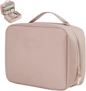 Abundrihant Multi-compartment Toiletry Cosmetics Bag, Set Patient Travel Makeup Bag, Multi Compartment Toiletry Cosmetics Bag, Multi Compartment Toiletry Bag