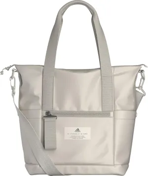 adidas Women, Large Tote, Gym Bag with Shoulder Strap, Alumina Beige/Grey Four/2.0
