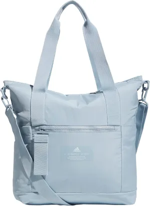 adidas Women, Large Tote, Gym Bag with Shoulder Strap, Wonder Blue/2.0, OSFA
