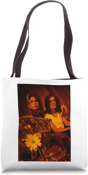 Aerosmith Steven Tyler & Joe Perry By Andy Willsher Tote Bag