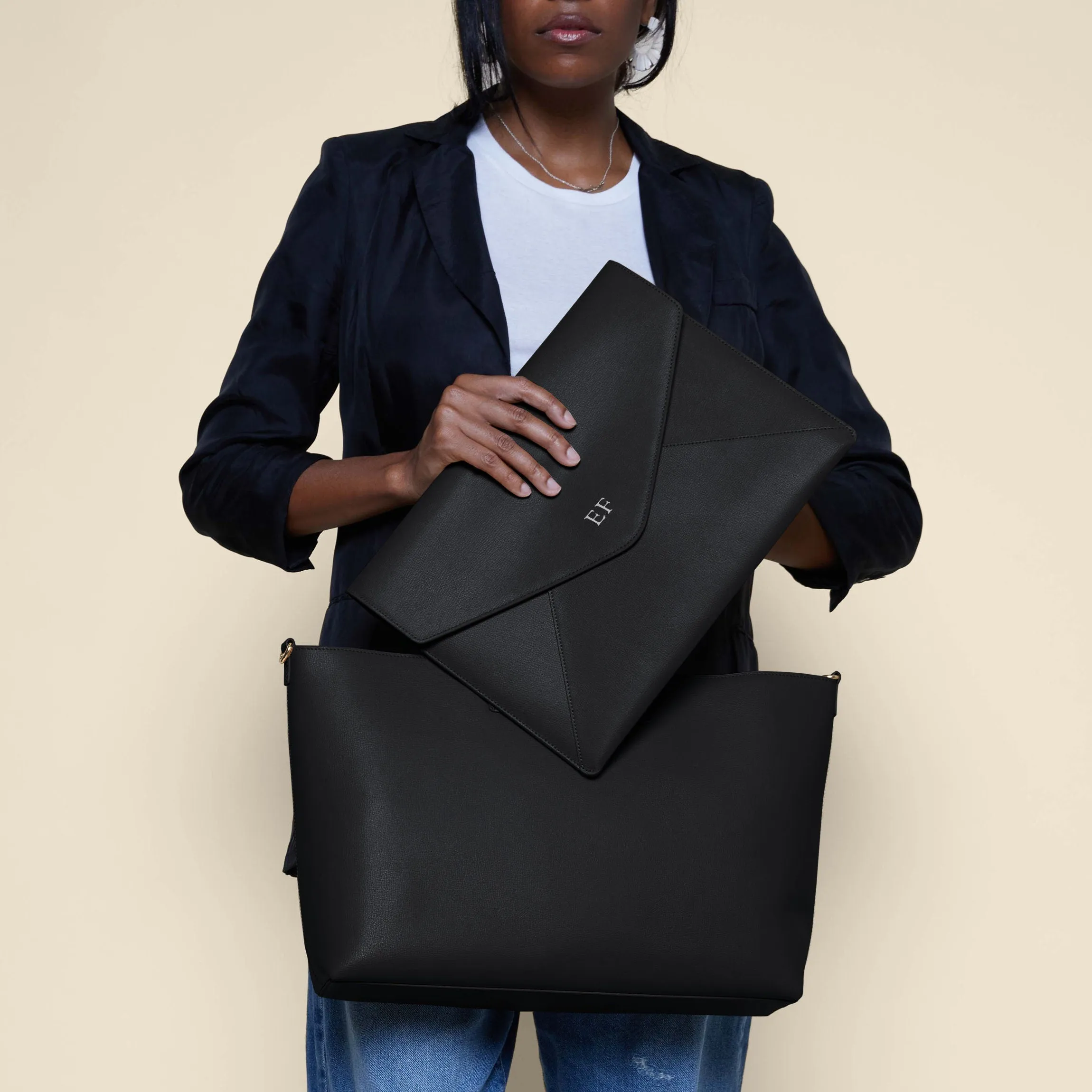 Alex Laptop Bag Set Black