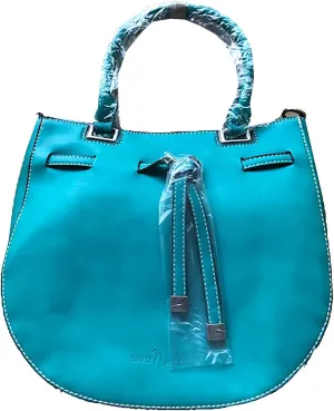 ALL TIED UP SHOULDER BAG - Caribbean Blue/Teal
