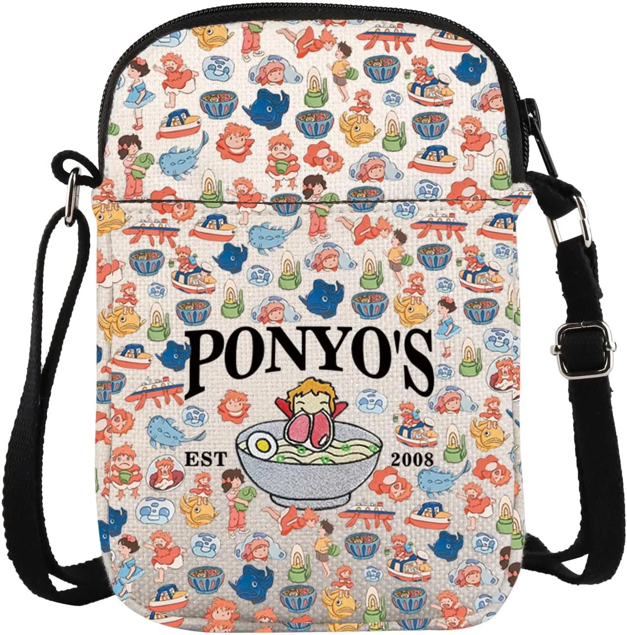 Animated Movie Inspired Gift P O The Cliff Crossbody Bag Movie Fans Gift