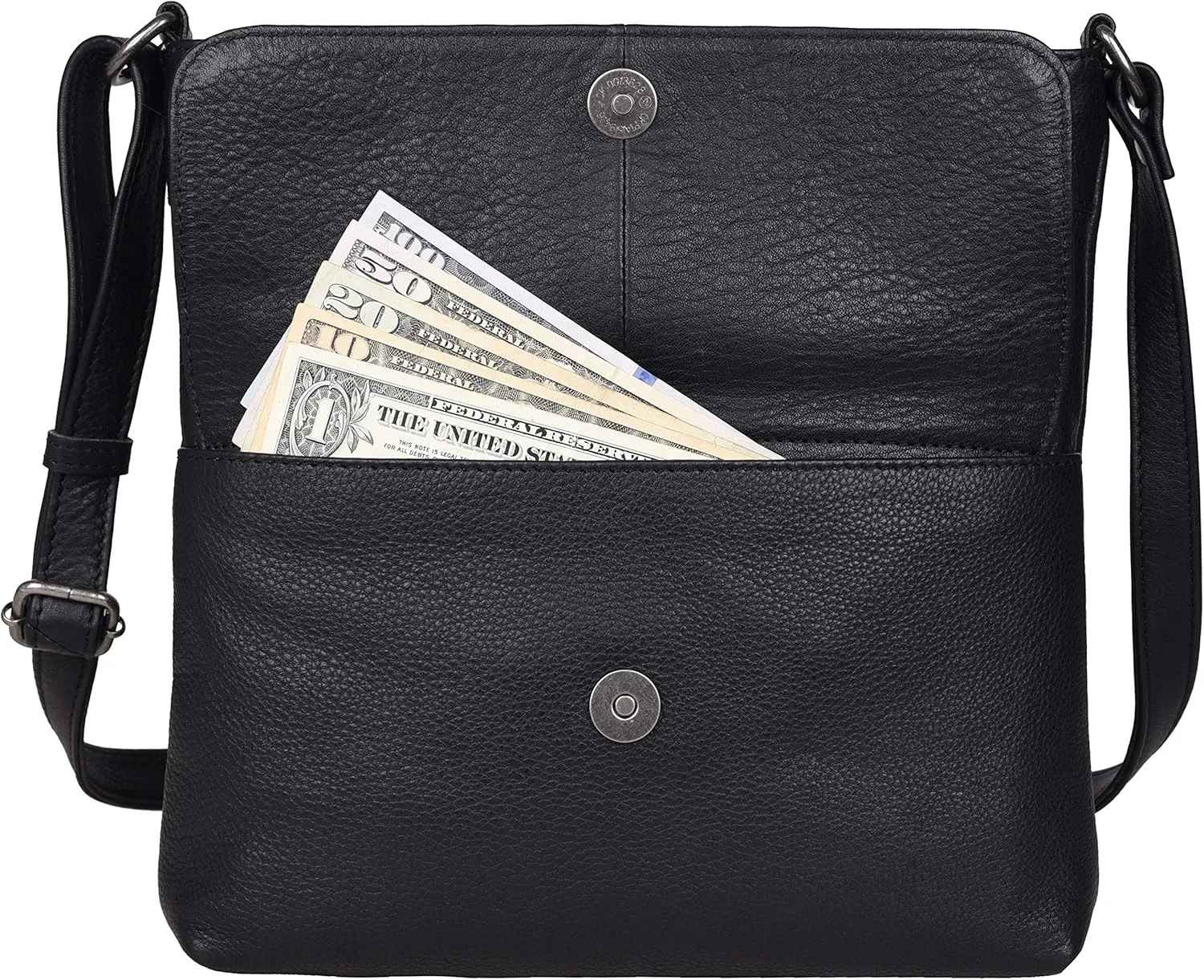 ANTONIO VALERIA Christmas Gift Piper Leather Crossbody Bag