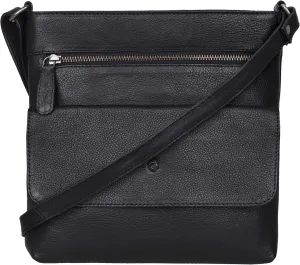ANTONIO VALERIA Christmas Gift Piper Leather Crossbody Bag
