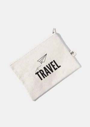 AOA Canvas Pouch - TRAVEL