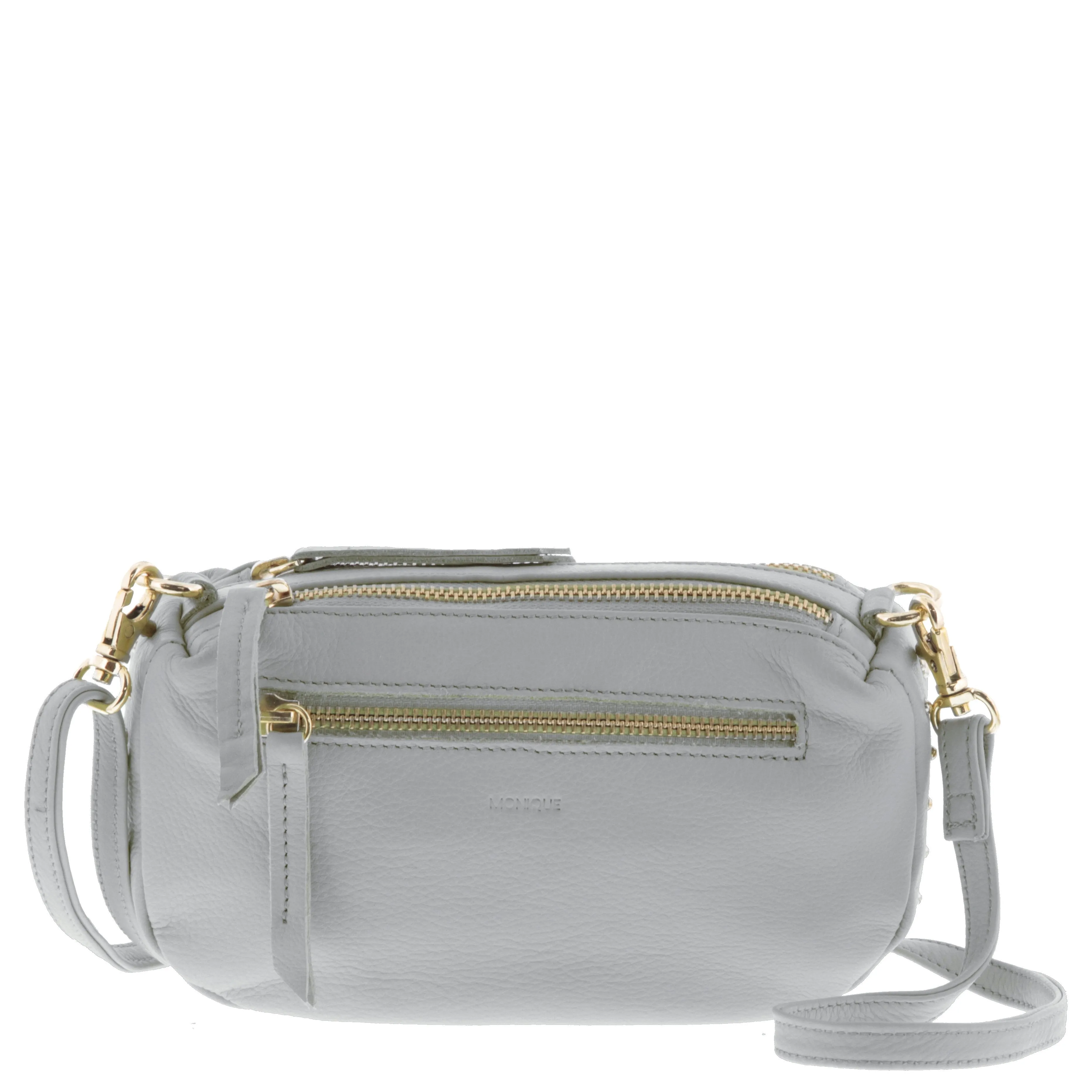 Aria Leather Studded Crossbody