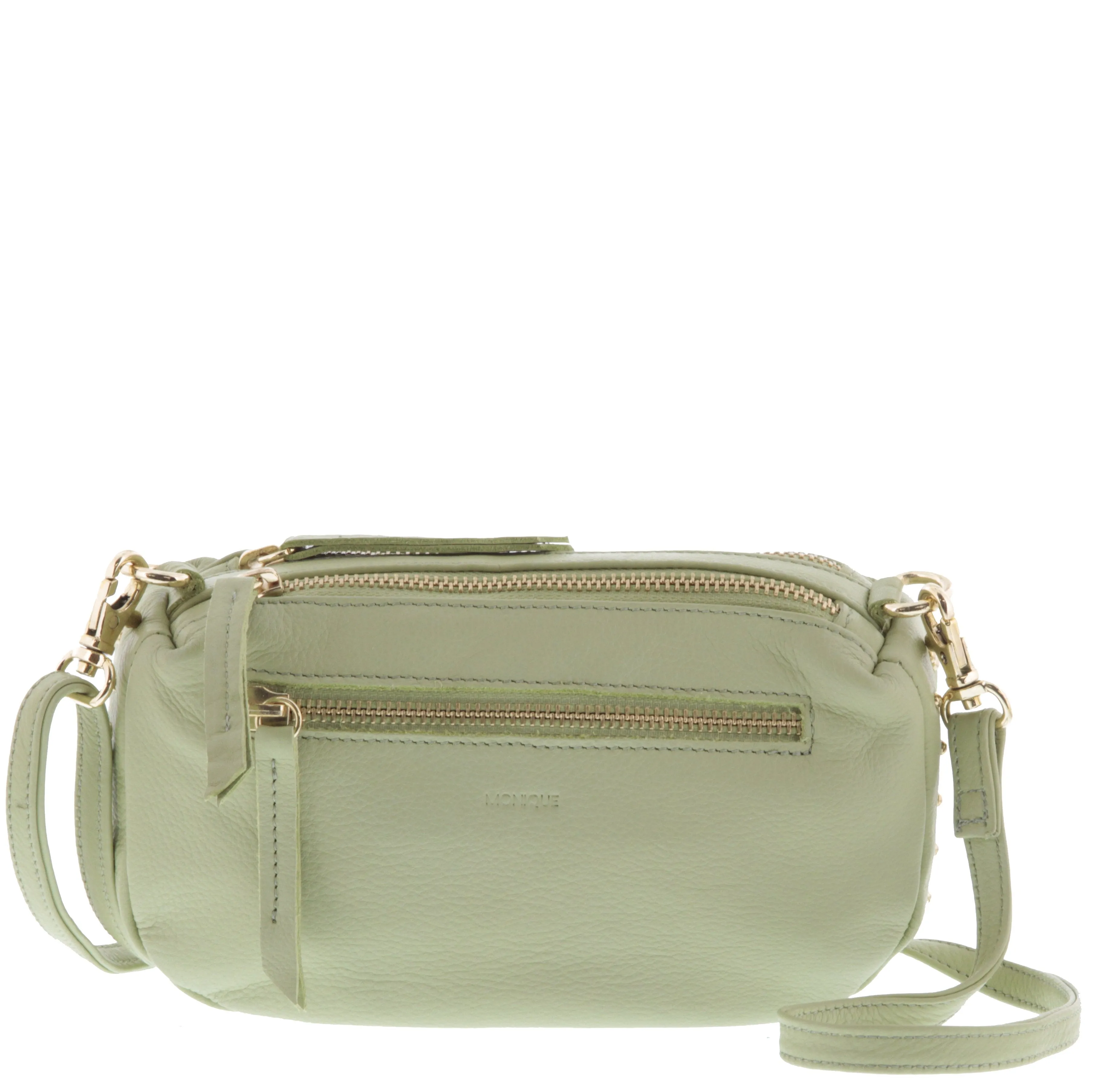 Aria Leather Studded Crossbody