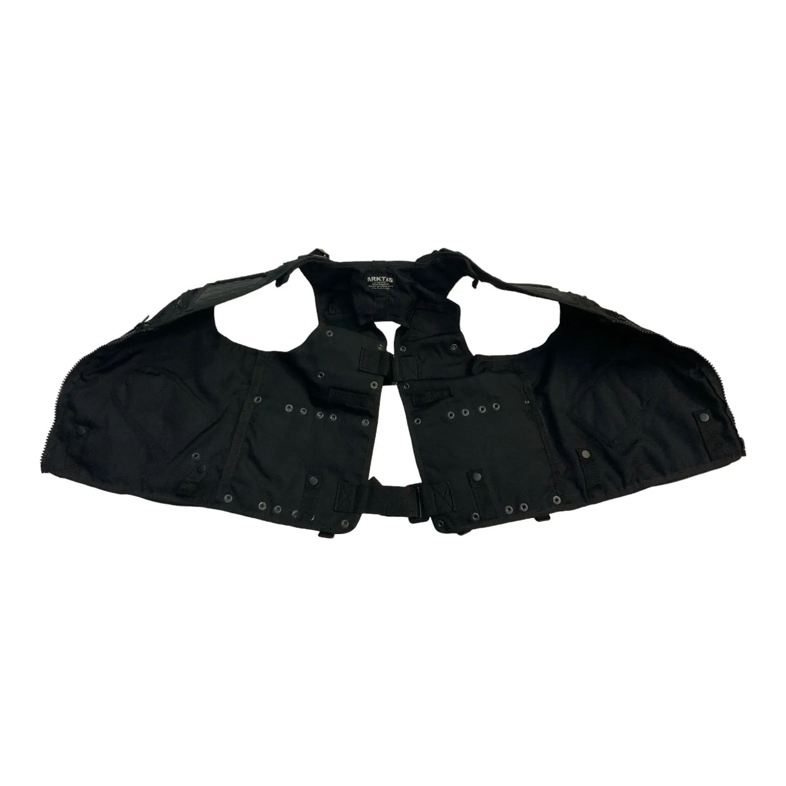 Arktis Tactical Load Bearing Vest Black SAS Combat Adjustable Size OBTV63A