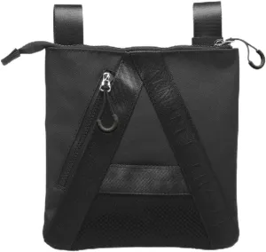 Armani Exchange Men's Big A-Logo, Front Pocket, Square Shape Flat Crossbody, One Size
