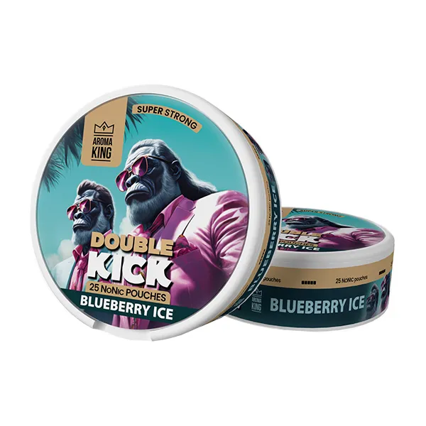 Aroma King 50mg Double Kick Nicotine Pouches - 25 Pack