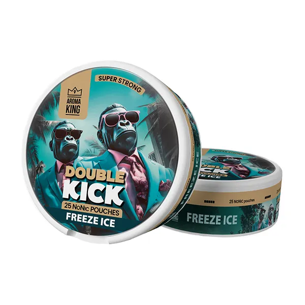 Aroma King 50mg Double Kick Nicotine Pouches - 25 Pack