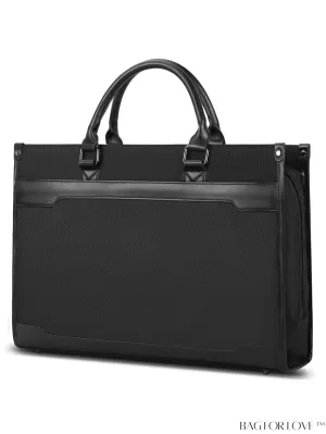 BagForLove - 15.6 Laptop Messenger Bag: Professional Business Briefcase for Men - Perfect for Office and Travel