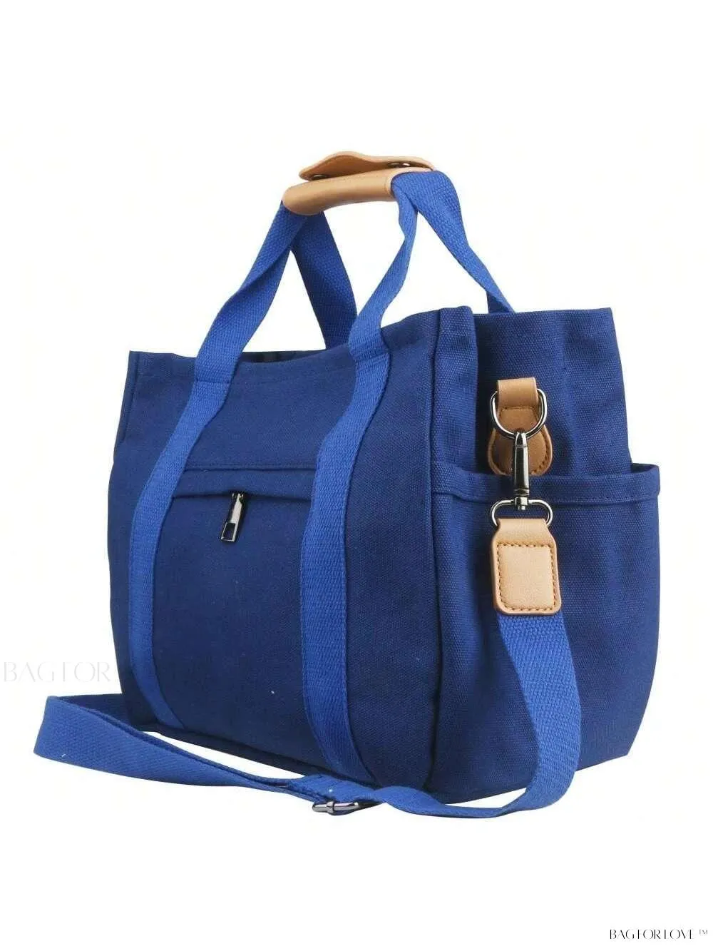 BagForLove - Chic Canvas Handbag with Shoulder Messenger Style and Storage