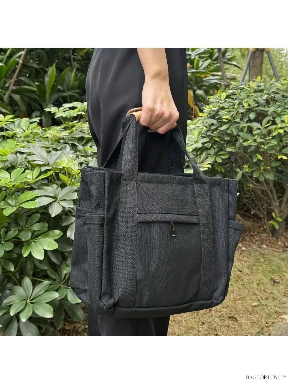 BagForLove - Chic Canvas Handbag with Shoulder Messenger Style and Storage