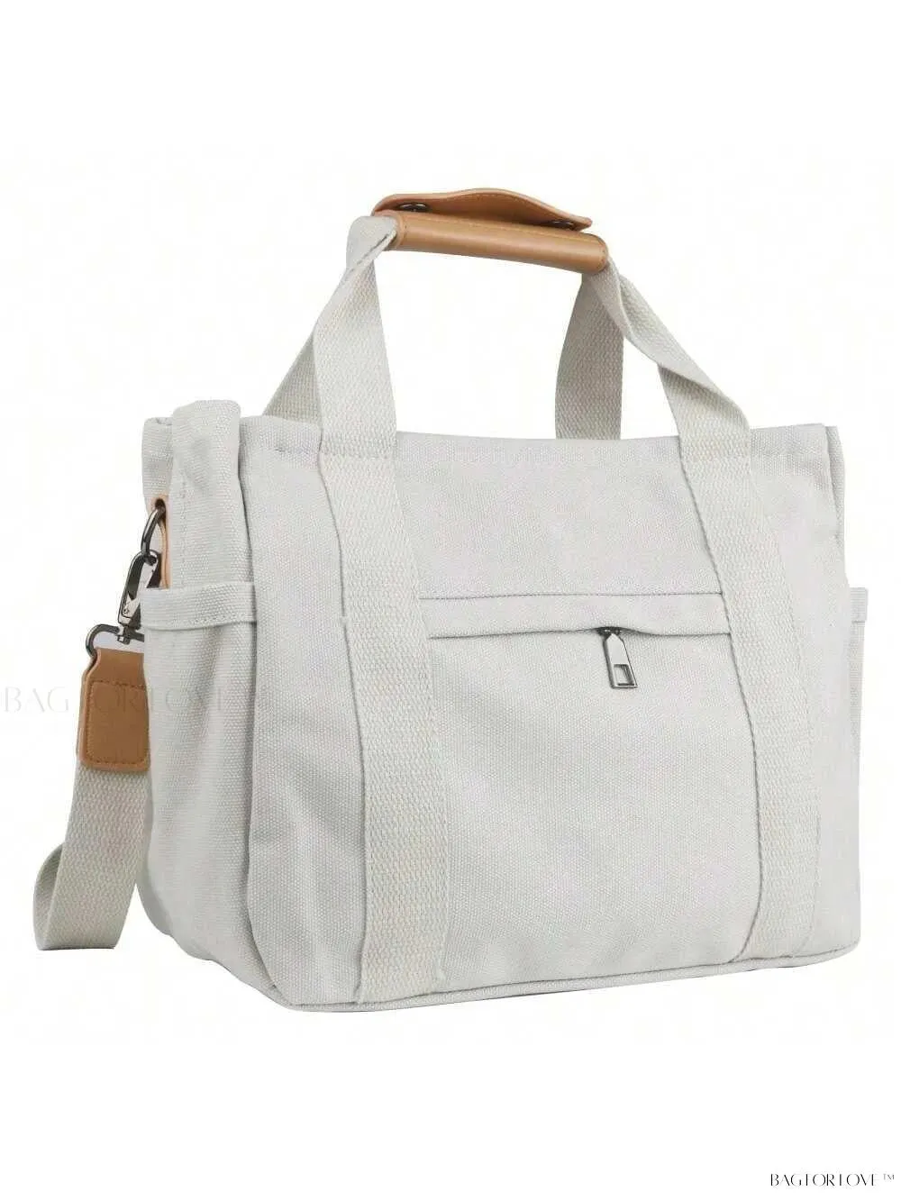 BagForLove - Chic Canvas Handbag with Shoulder Messenger Style and Storage