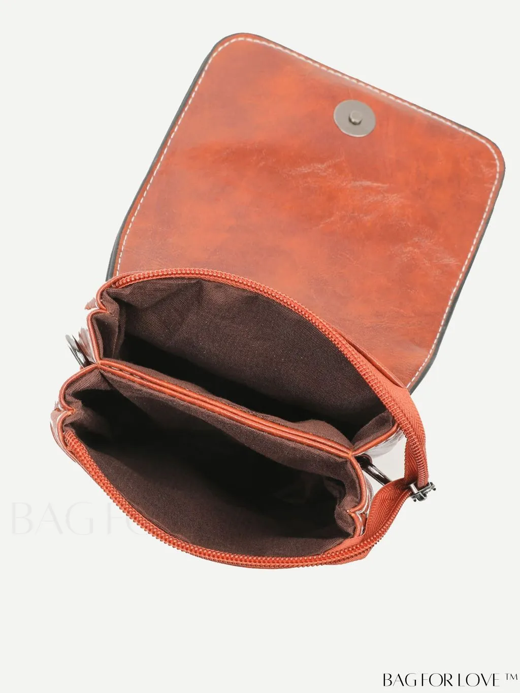 BagForLove - Metallic Mini Square Flap Bag for Chic Decor