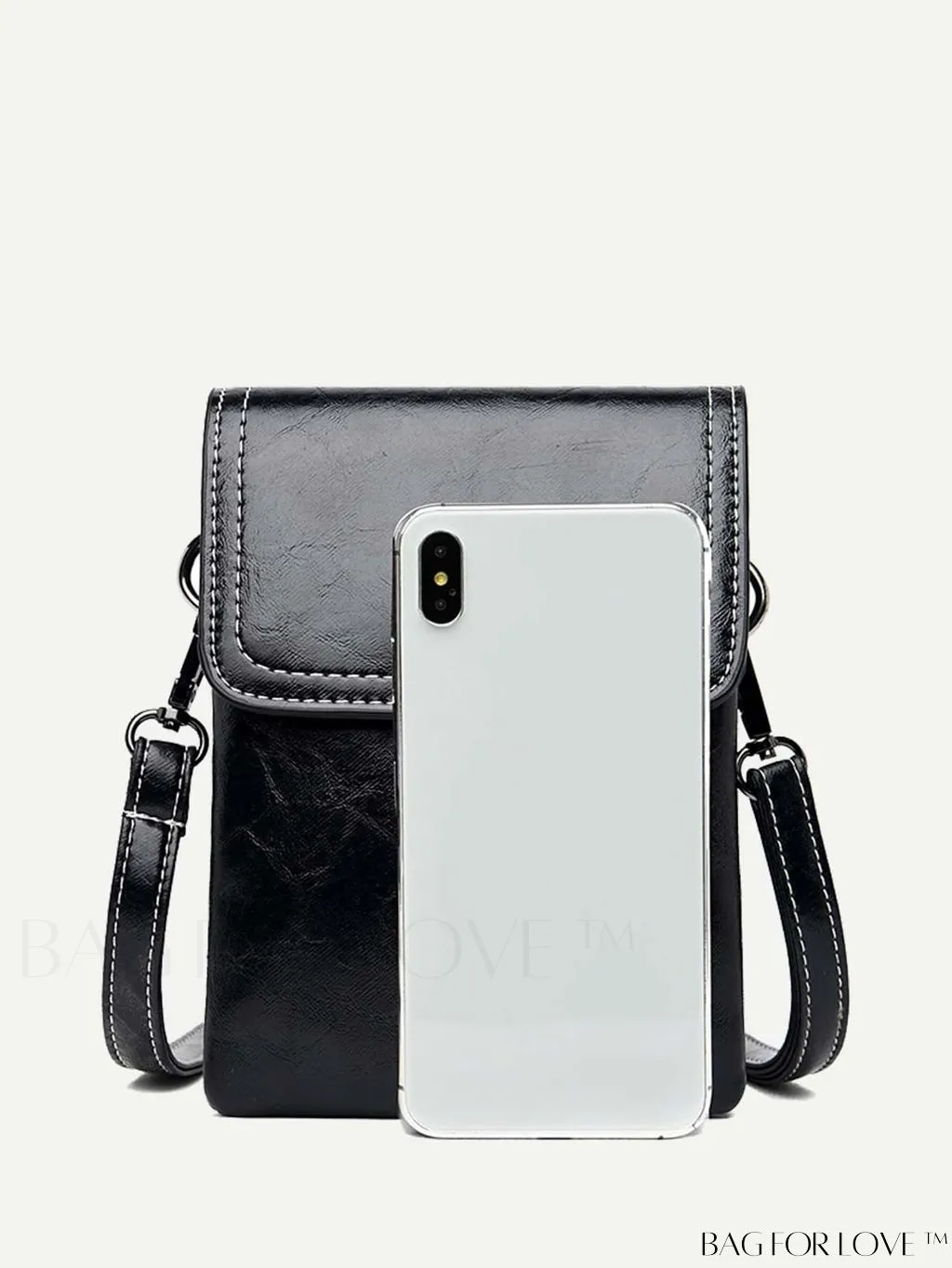 BagForLove - Metallic Mini Square Flap Bag for Chic Decor