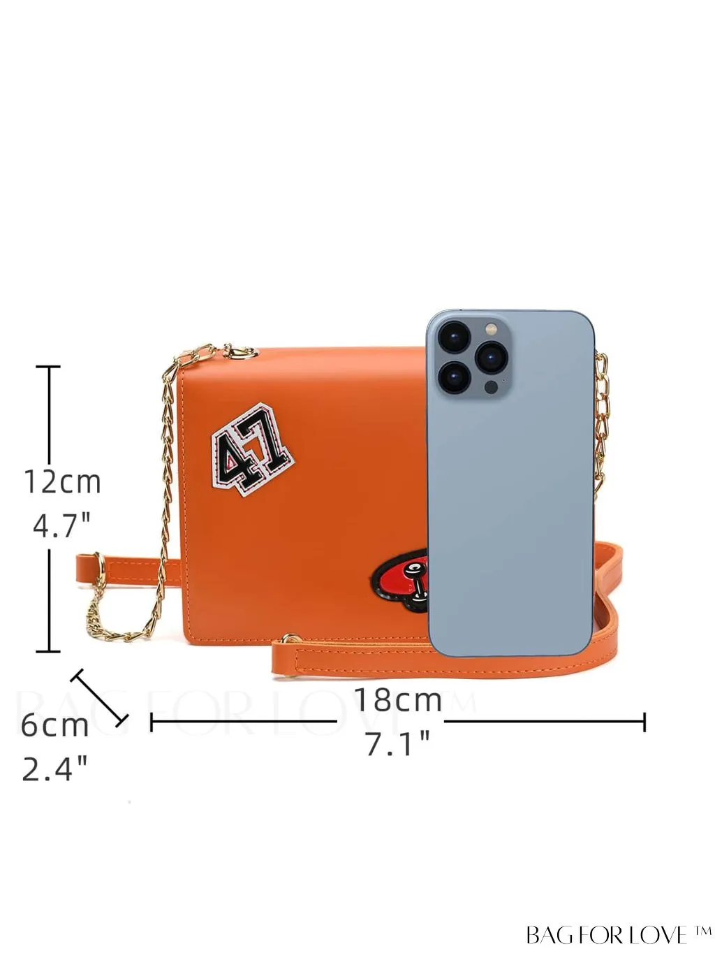 BagForLove - Stylish Womens Mini Square Bag: Cartoon Cute Design, Single Shoulder Crossbody