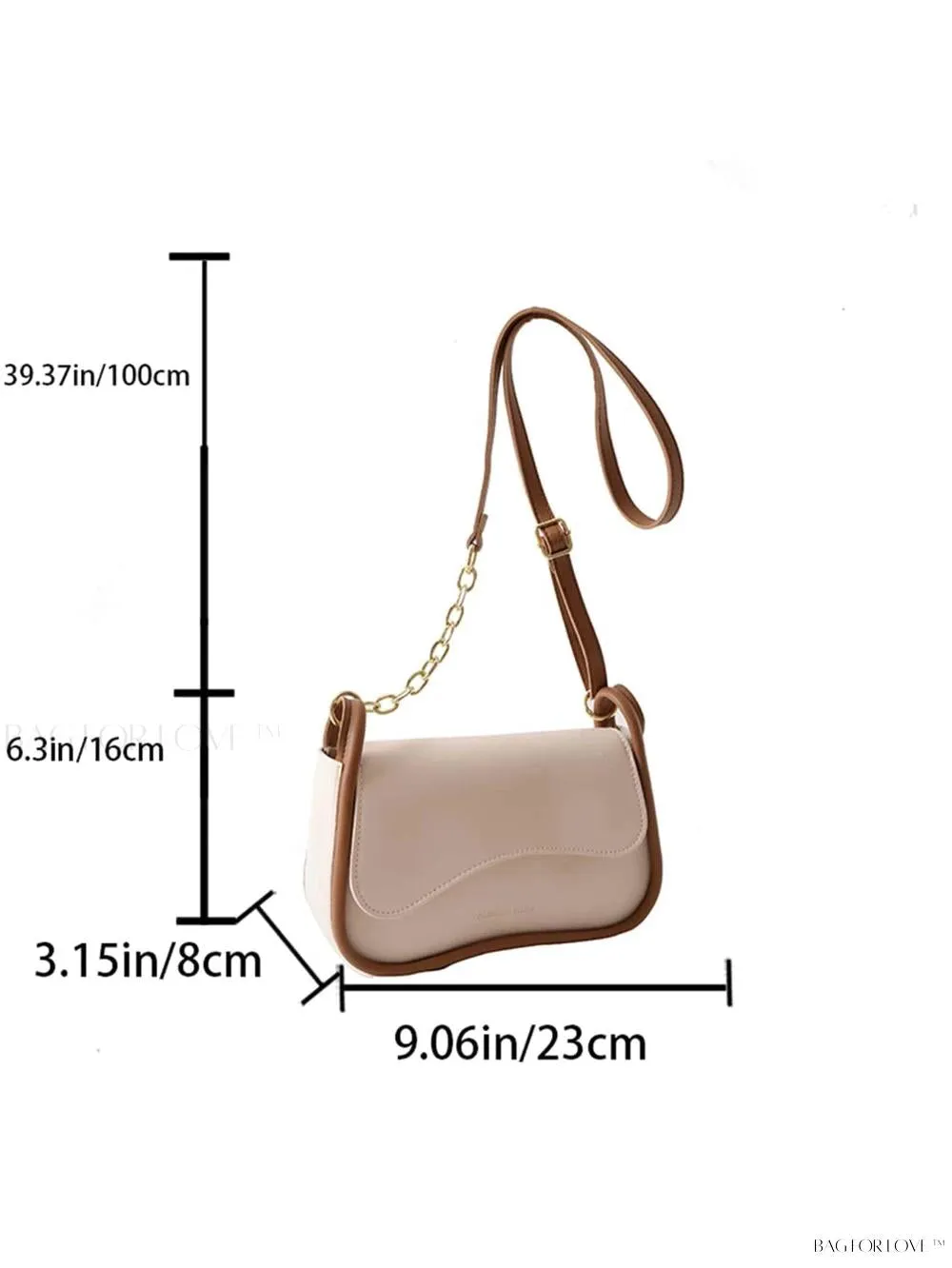 BagForLove - Versatile Shoulder Bag with Chain Straps
