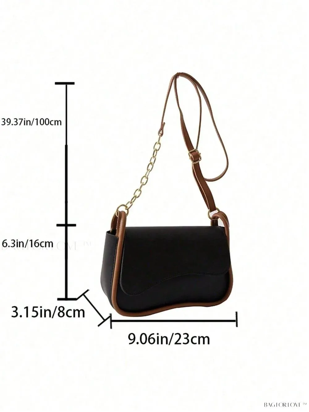 BagForLove - Versatile Shoulder Bag with Chain Straps