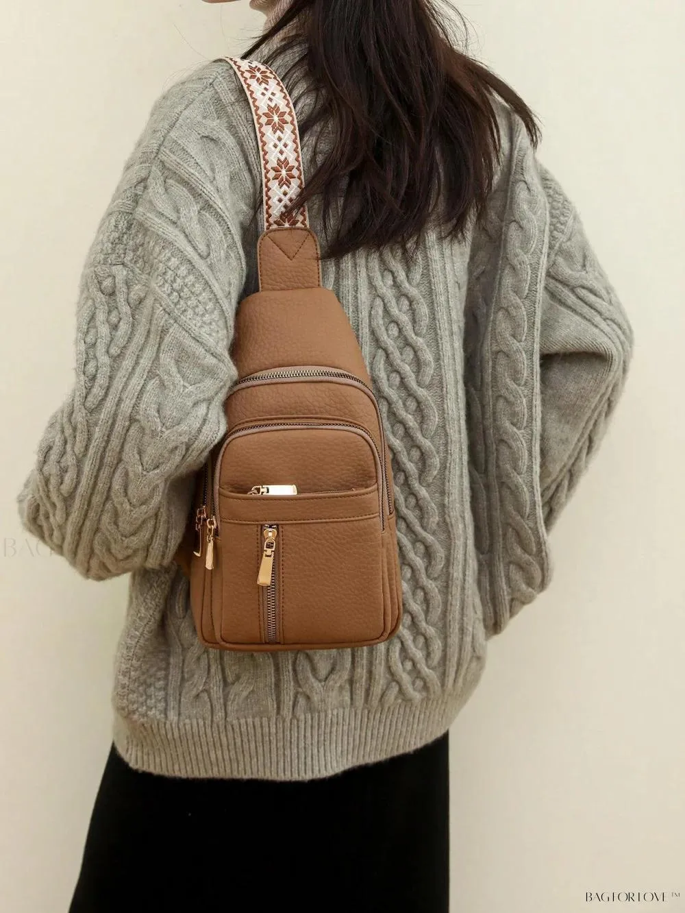 BagForLove - Women's Mini Backpack With Crossbody Strap and Pockets