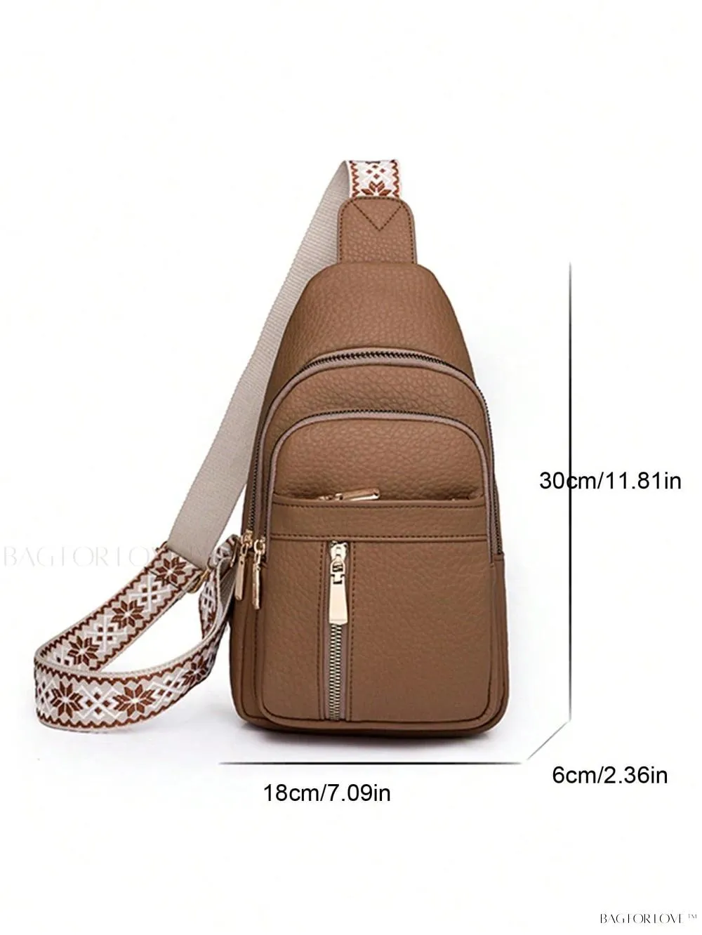 BagForLove - Women's Mini Backpack With Crossbody Strap and Pockets