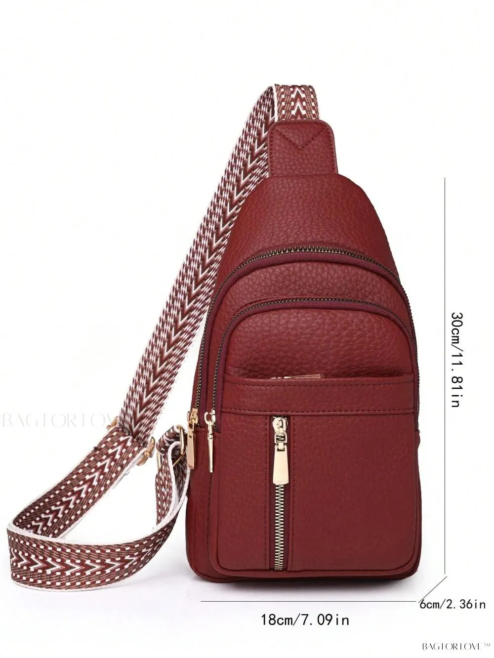 BagForLove - Women's Mini Backpack With Crossbody Strap and Pockets