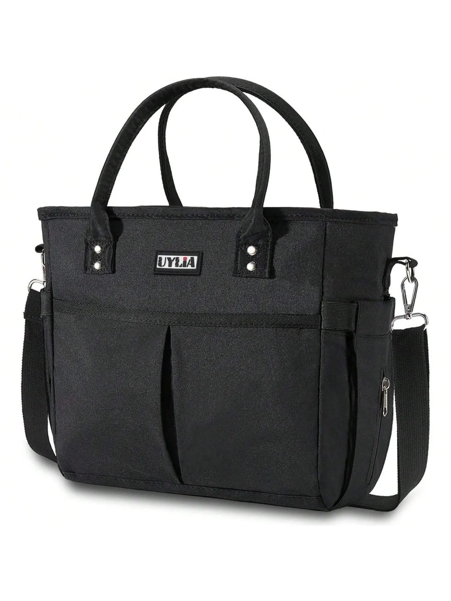 BagForLove - X-Large Purple Lunch Tote with Adjustable Strap