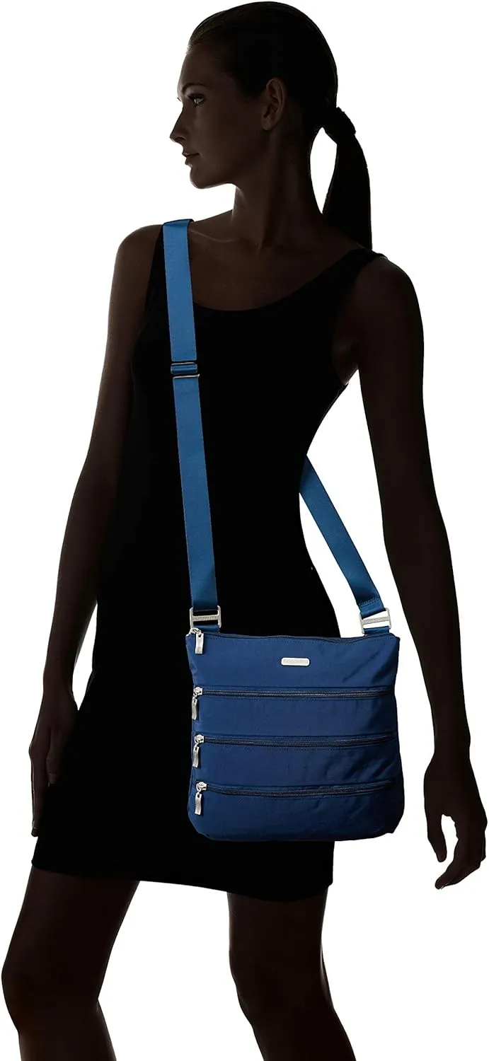 Baggallini Big Zipper Travel Crossbody Bag