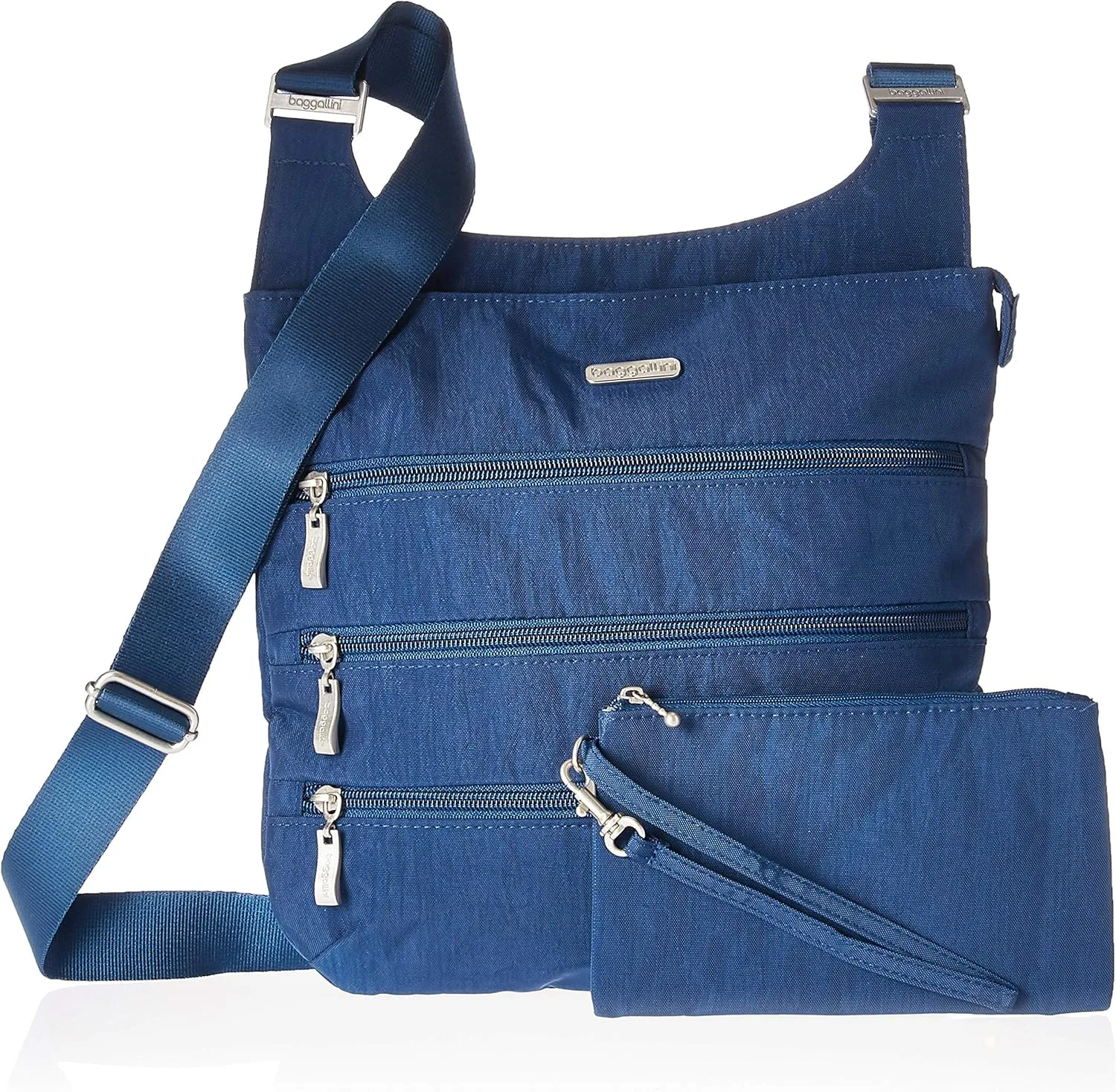 Baggallini Big Zipper Travel Crossbody Bag