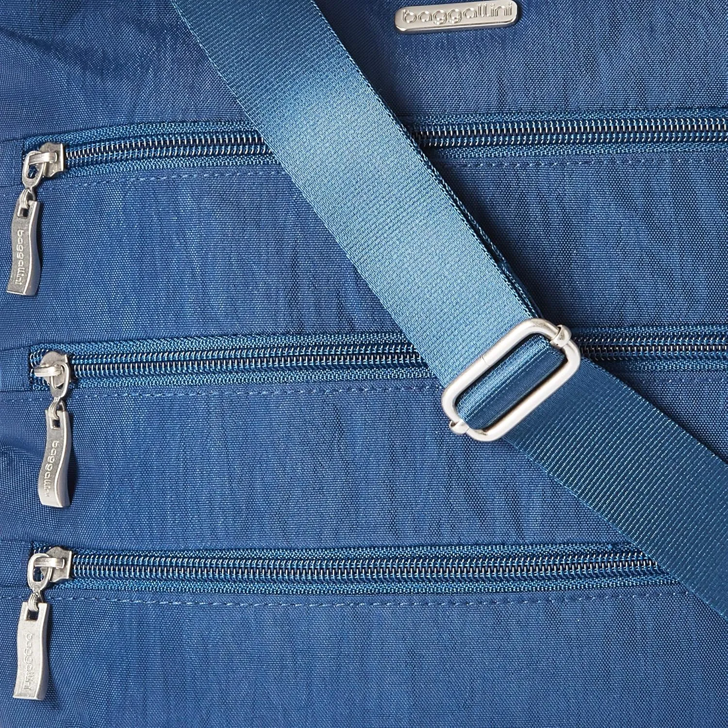 Baggallini Big Zipper Travel Crossbody Bag