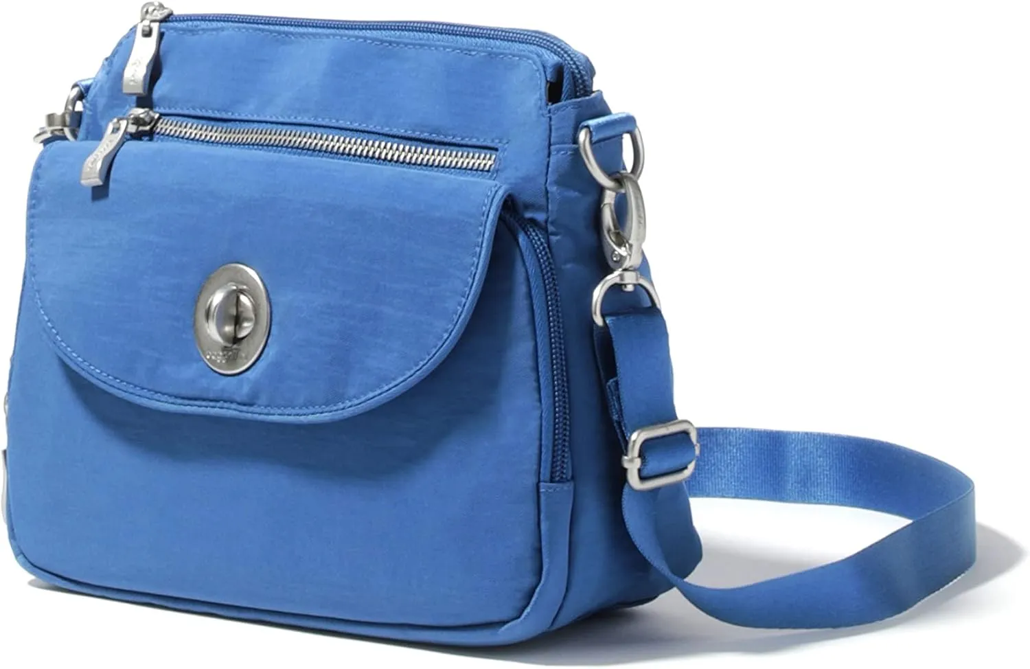 Baggallini Calais Crossbody Bags for Women 9.5"x7" Travel Handbag Purse w/RFID Front Wallet Lightweight Water-Resistant