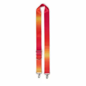BAGGALLINI WIDE STRAP PINK ORANGE OMBRE WDS720B0071