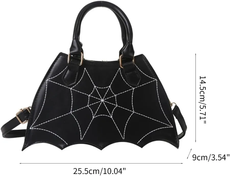 Bat Shape Shoulder Bag Unique Leathers Crossbody Bag Women Handbags Bag Fashion Messenger Bag for Women Lady Girl