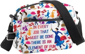 BDPWSS Mary Movie Crossbody Bag In Every Job That Must Be Done There Is An Element Of Fun Shoulder Bag Mary Musical Gift