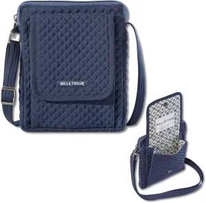 Bella Taylor Mini Crossbody Purse with Built In Wallet