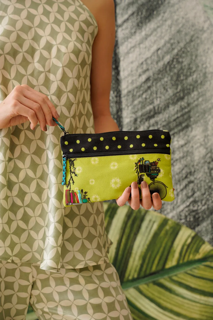Brain Bridge Cycle Two Zipper Pouch