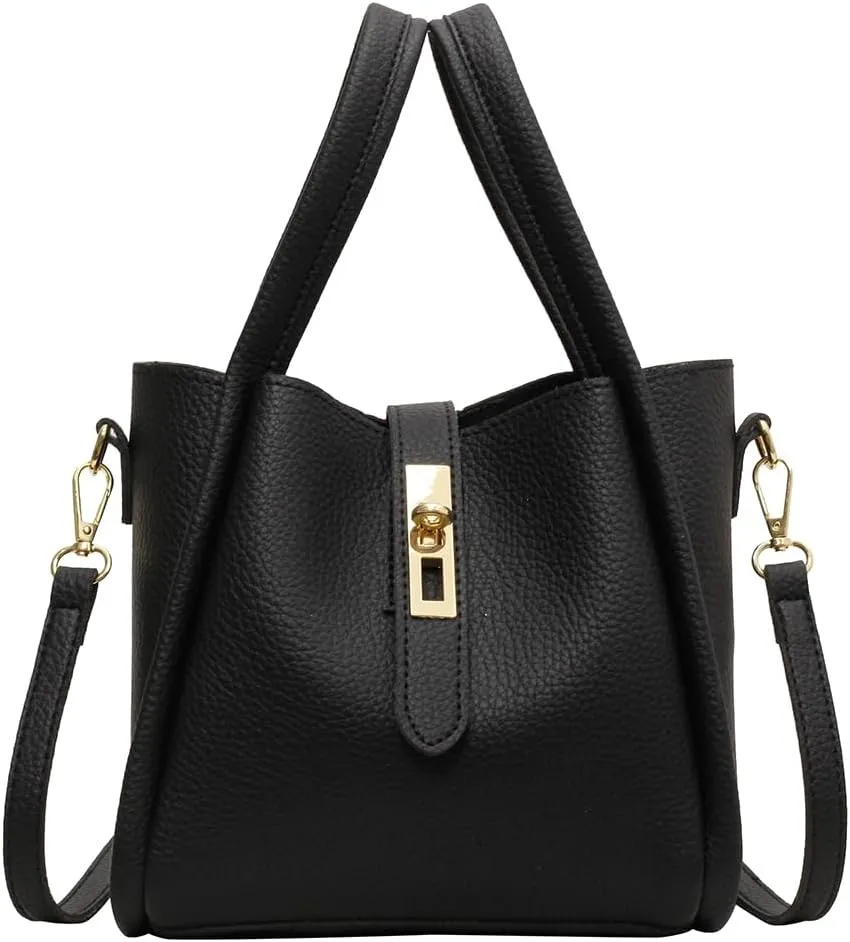 Bucket Bag for Women,Trendy Bucket Crossbody Bag Small Vintage Elegant Tote Bag Women's Shoulder Handbags Cluth Purse