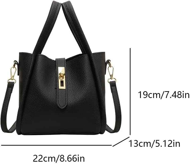 Bucket Bag for Women,Trendy Bucket Crossbody Bag Small Vintage Elegant Tote Bag Women's Shoulder Handbags Cluth Purse