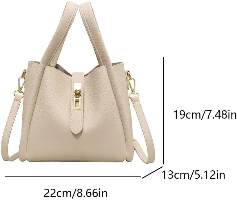 Bucket Bag for Women,Trendy Bucket Crossbody Bag Small Vintage Elegant Tote Bag Women's Shoulder Handbags Cluth Purse