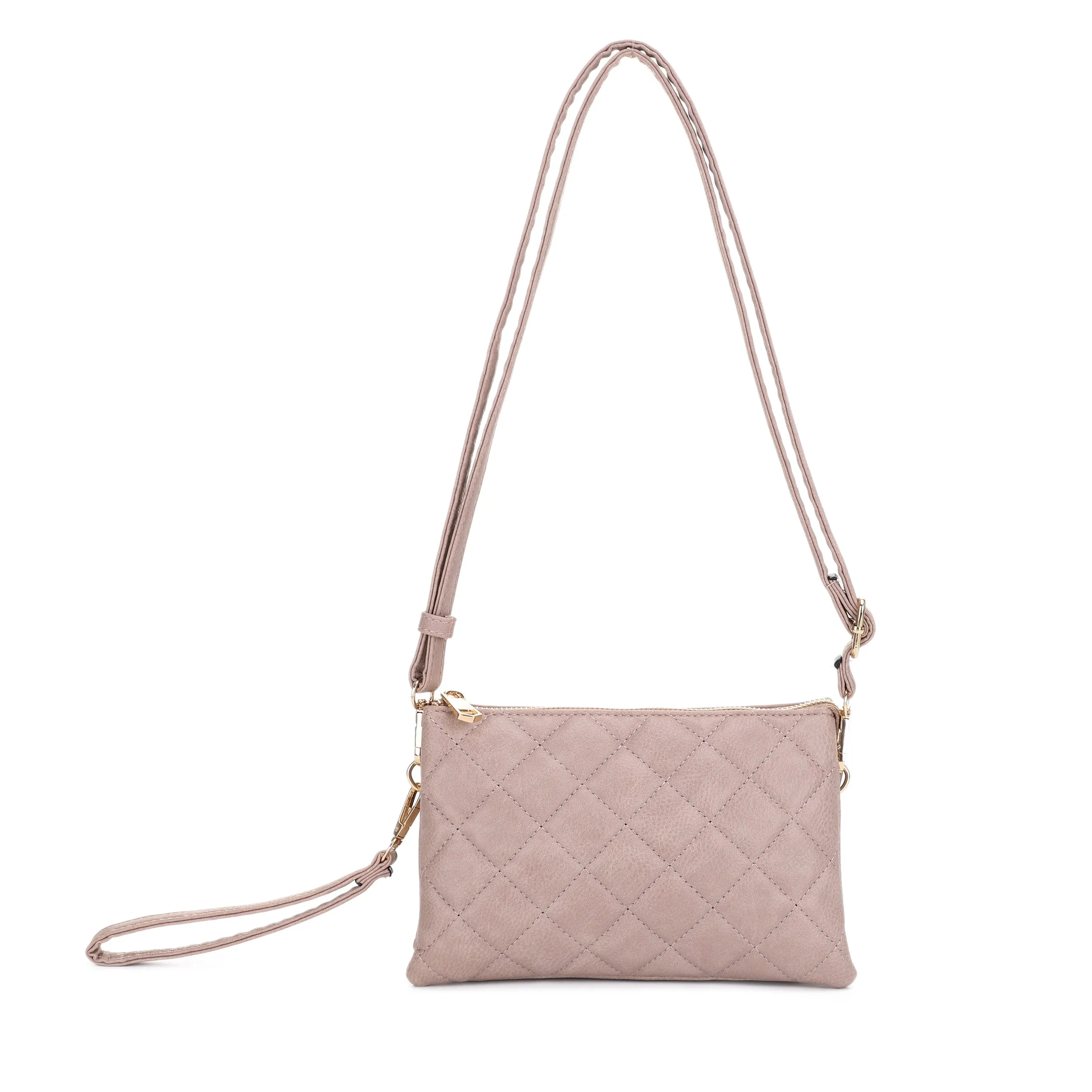 Callie Diamond Quilted Crossbody