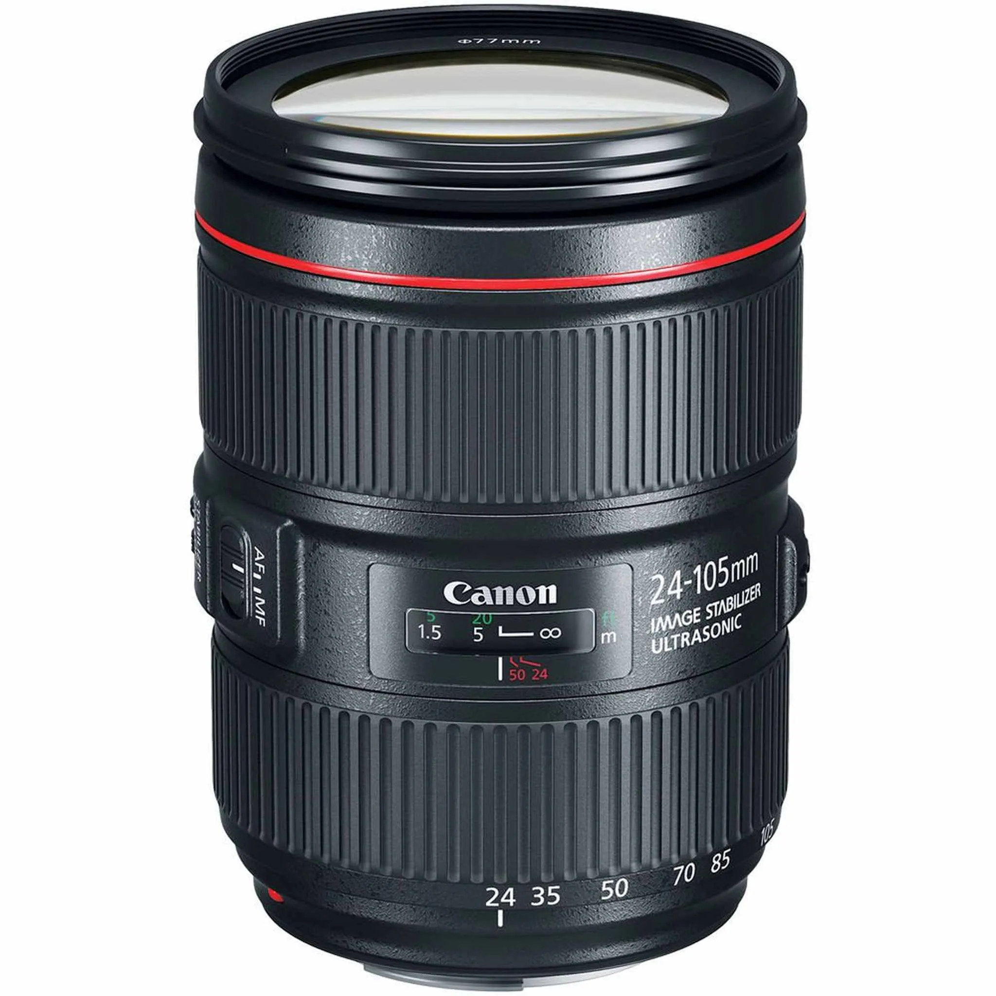 Canon EOS 5DS DSLR Camera with 24-105mm f/4L II Lens   Wireless Remote   UV Protection Filter   Case   Wrist Strap   Tri