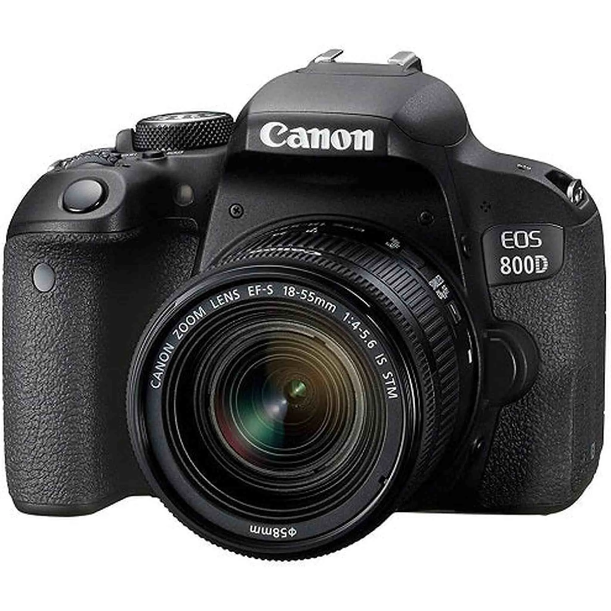 Canon EOS 800D Digital SLR with 18-55 IS STM Lens Black (International Model No Warranty)